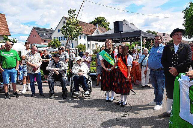 Bild 22: Ein Markt rund um die Rose: Nöggenschwieler Rosentage zeigt sich in Blütenpracht