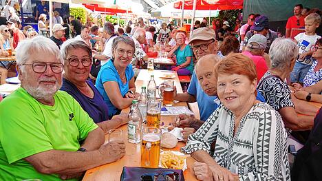 Bild : So schön war es auf dem Scheunenfest in Schlatt am Randen