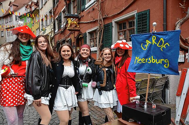 Bild 7: Nach der Schülerbefreiung kam der Sturm auf das Meersburger Rathaus