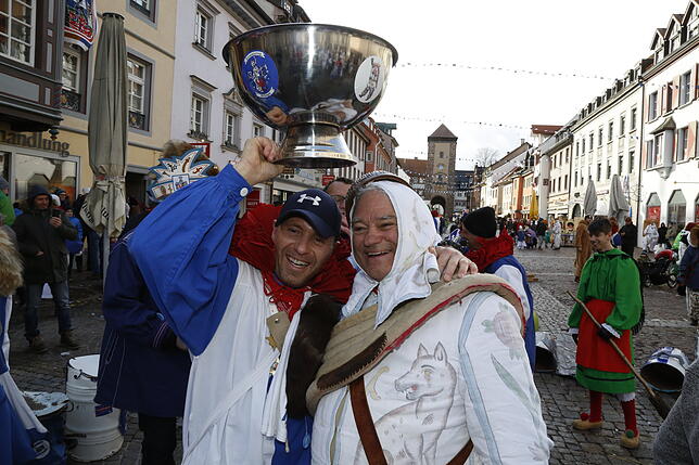 vsx Fasnet Montag 2019 HJG Maschgerelauf Glonkiumzug Wette