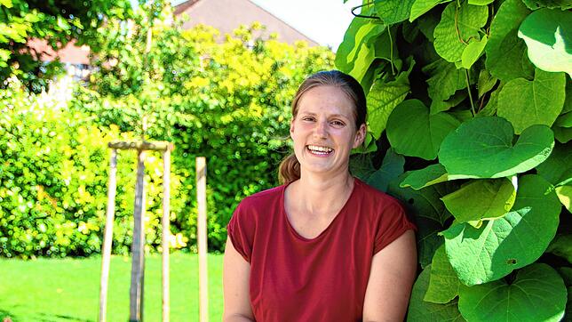 Sabrina Heiß ist neue CDU-Ortschaftsrätin in Riedheim. Die Landwirtin mag den dörflichen Charakter.