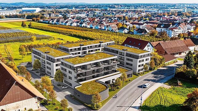 In Wiggenhausen entsteht ein neues Wohnquartier mit insgesamt 68 Einheiten. Baustart soll Ende 2025 sein, die Vermarktung in Kürze beginnen.