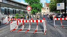 Die Sicherheitsauflagen für den Gassenfreitag im Mai 2025 wurden verschärft. Das haben Besucher bereits am Eingang bemerkt.