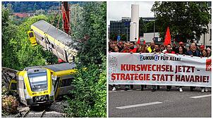 In Riedlingen kommt es zu einem tragischen Zugunglück und in Friedrichshafen gehen Tausende ZF-Mitarbeiter auf die Straße – diese und ...