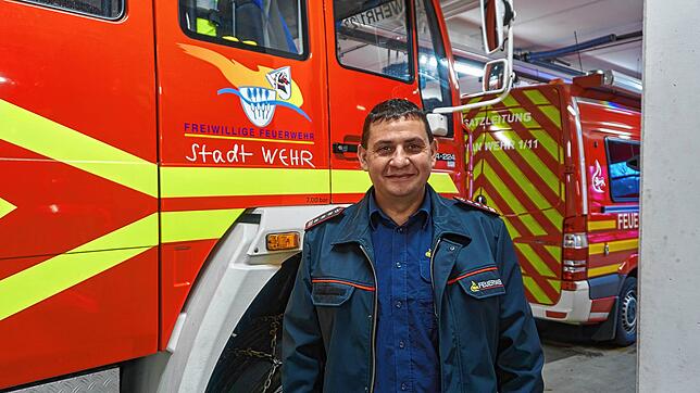 Engagiert: Seit seinem dreizehnten Lebensjahr ist der neue hauptamtliche Kommandeur Nico Bibbo bei der Freiwilligen Feuerwehr engagiert ...