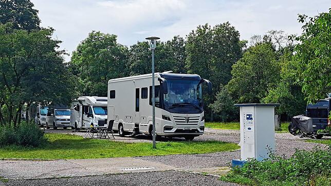 ... es geht aber auch komfortabler mit dem Wohnmobil.