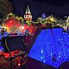 Lichterglanz bei der Hafenweihnacht in Lindau.