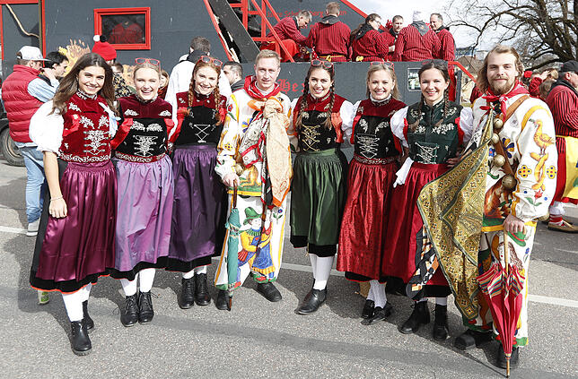 Bild 19: Bilder vom Fasnachtssonntag in Donaueschingen (Teil 2)