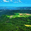 Eine Luftaufnahme des Schiener Bergs. (Archivbild) Die Straßen auf den Berg hinaus sind sehr steil und kurvenreich. Hier kommt es häufig ...
