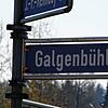 Die Straße &bdquo;Galgenbühl&ldquo; führt direkt zu dem Platz, wo der Henker früher sein Handwerk verrichtete.
