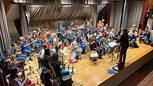 Mit einem Probenwochenende hat der Dirigent Heiko Klafki mit den Registern und dem Gesamtorchester den letzten Schliff für das Konzert ...