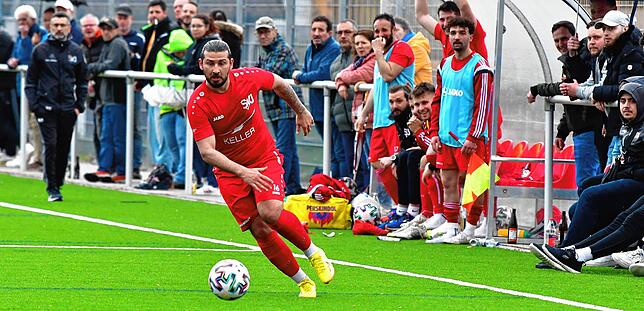 Zug zum Tor: Mustafa Akgün . hier ein Archivfoto – hat seit seinem Wechsel vor drei Jahren in 39 Spielen stattliche 23 Tore für den SV ...