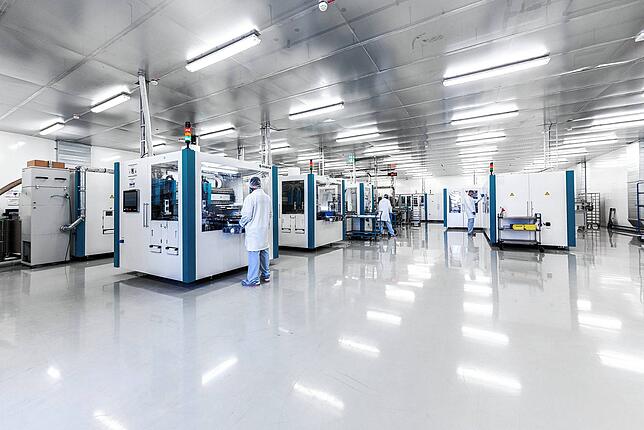 Batteriezellproduktion bei Customcells &ndash; bald auch in Tübingen. Bild: dpa