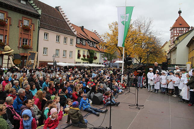 Bild 13: Viel los am Kilbigmontag in Bräunlingen