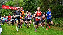 Beim 8,9 Kilometer langen Hauptlauf des SÜDKURIER-Gehrenberglaufs sind am Sonntag 78 Teilnehmer an den Start gegangen.