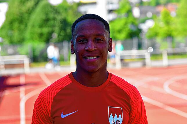 Nori Bächle, FC Tiengen 08: „Ich bin schon auf allen Positionen eingesetzt worden, aber vorn fühle ich mich am wohlsten.“