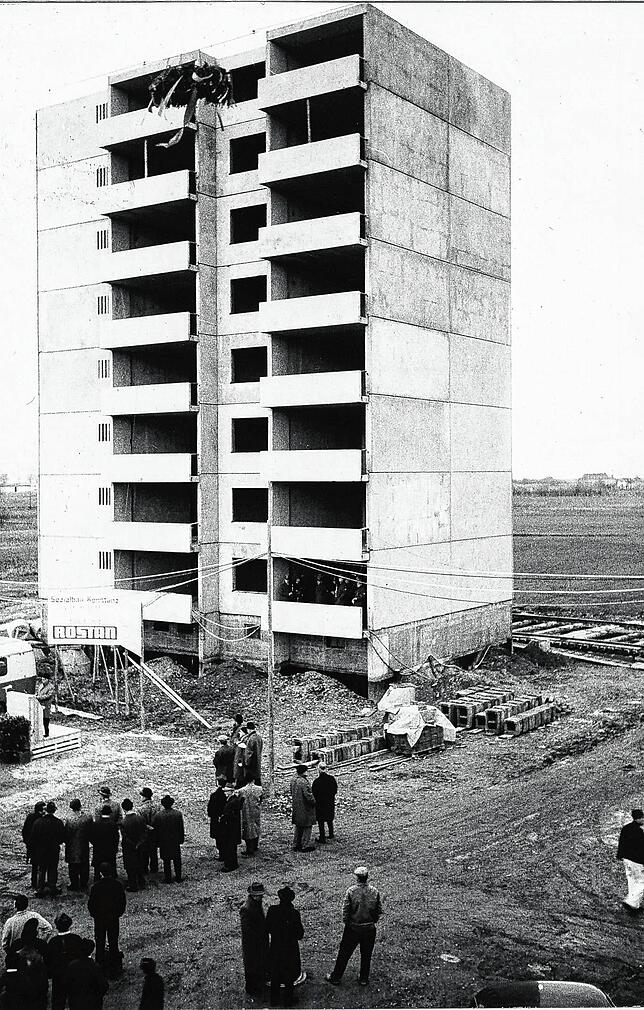Wohnungsbau damals: In den 1960er-Jahren wuchs Konstanz besonders rasant.