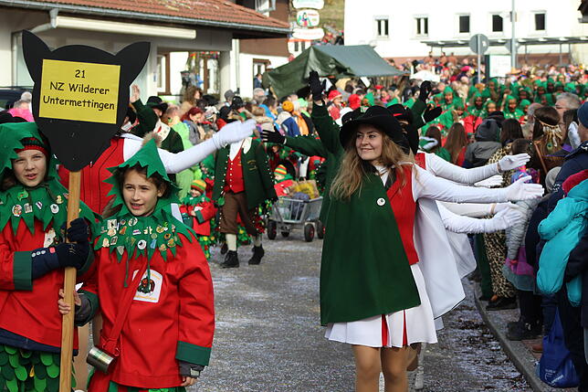 Bild 11: Strahlendes Wetter und glückselige Narren in Ühlingen. Wir haben alle Bilder (2)