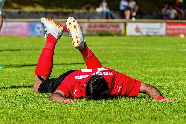 Es hat nicht sollen sein: Mahdy Hikmat Tawiq Ababneh und der FC 08 Bad Säckingen wurden Vizemeister, scheiterten in den Aufstiegsspielen ...
