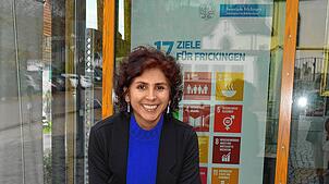 Cristina Aguirre freut sich auf die zweite Nachhaltigkeitskonferenz, die im November im Altheimer Benvenut-Stengele-Haus stattfinden ...