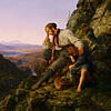 Karl Friedrich Lessing: &bdquo;Der Räuber und sein Kind&ldquo; (1832).
