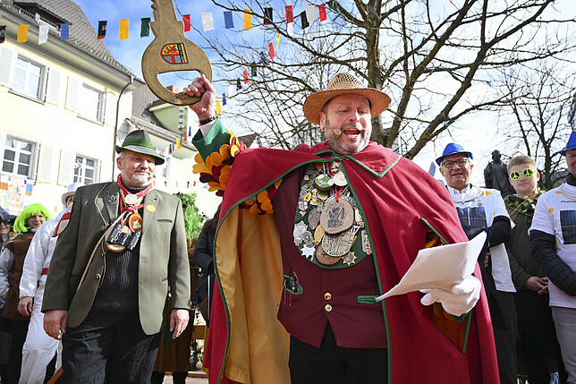 Bild 15: Bilder von der Machtübernahme in Radolfzell auf dem Marktplatz