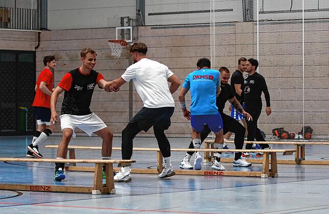 Bild 3: Endlich wieder Leben in der Schänzlehalle: Ein Besuch beim Training der HSG Konstanz