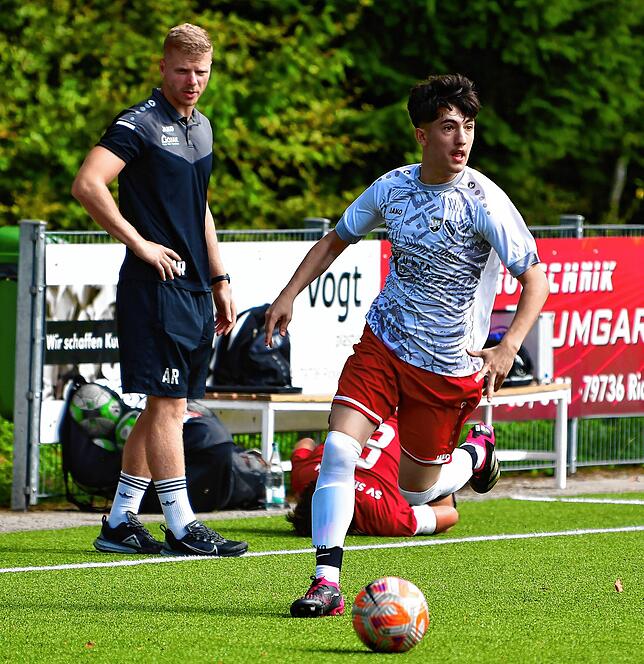 Neuzugang. Anis Jashari kam vor der Saison von Kickers Basel zur SG FC Wehr/Bergalingen zurück.
