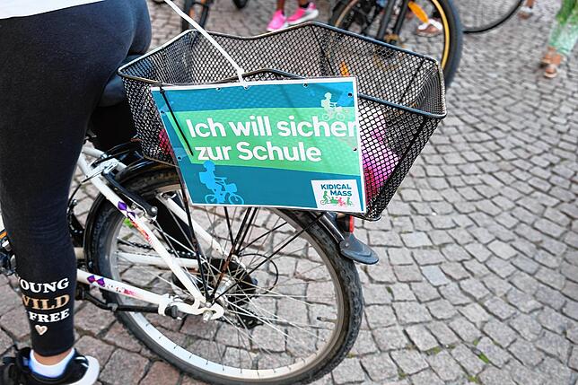 Bild 25: Bilder von der Fahrraddemo in Friedrichshafen