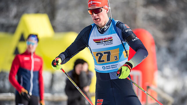 Weltmeister: Biathlet Fabian Kaskel aus Bad Säckingen gewann in Östersund/Schweden den Titel in der Mixed-Staffel.