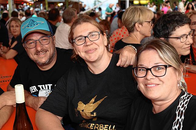 Bild 5: Party direkt am Bodensee: Beim Staader Hafenfest 2025 treffen sich die Konstanzer