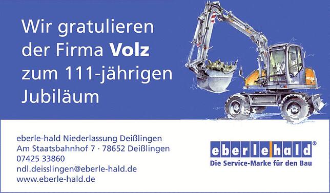 Bild 8: Jubiläum 111 Jahre Volz Bräunlingen: Kompetenz und Qualität gehen hier Hand in Hand