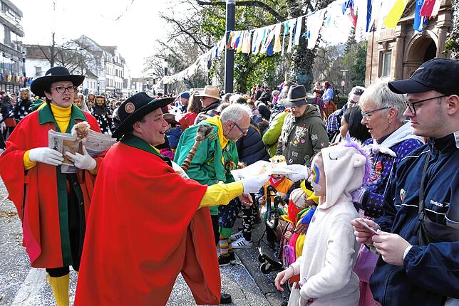 Bild 23: Bilder vom großen Fasnet Samschdig-Umzug der Poppele-Zunft (3)