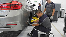 Schon vor der Neueröffnung des neuen Werks in Mexiko werden künftige BMW-Mitarbeiter in San Luis Potosi geschult.