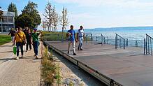 Die Tribüne am See: Für die Veranstaltungen wird es ein besonderes Konzept geben.