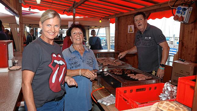Bild 18: Gute Stimmung beim Hafenfest! Am Wochenende geht es in Staad nochmal rund
