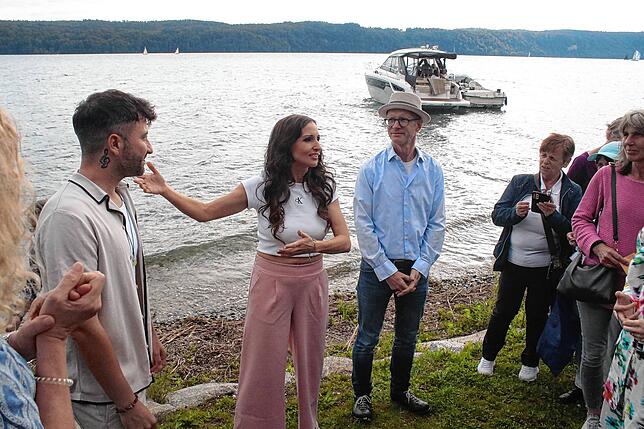 Bild 4: SÜDKURIER-Gewinner treffen Schlager-Stars