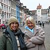 Führen Gespräche mit Inhabern und Pächtern: Die beiden Citymanagerinnen Carina Kirves (links) und Monika Studinger.