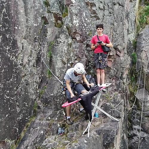 Bügeln mal anders: So geht Extreme-Ironing