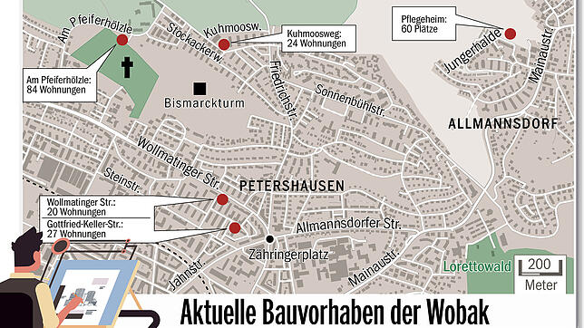 Bild : Wohin entwickelt sich die Wobak? Und ist eine einzige städtische Baugenossenschaft allein in der Lage, genügend neue Wohnungen bauen zu lassen?