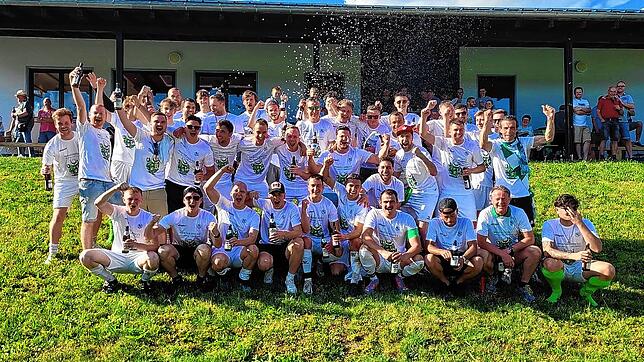 Die Pfohrener wurden souverän Meister in der Kreisliga B, Staffel 2