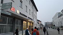 Der Ravensburger Bahnhof im Februar: Hier soll es künftig Videoüberwachung geben.