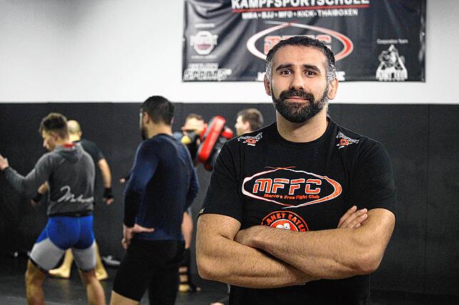 Fitness-Studio: Der anstehende Lockdown bereitet Marco Knöbel, Inhaber und Leiter der Kampfsportschule Marcos-Free-Fight-Club, Sorgen. ...