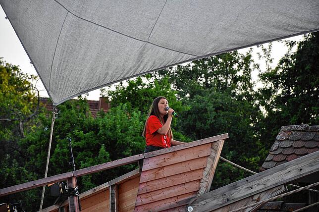 „My Heart will go on“ sang Alina 15-jährig im Juli 2019 auf dem Theaterschiff.