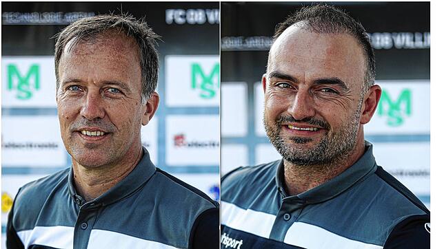 Sie bilden das Interims-Trainerduo beim Oberligisten FC 08 Villingen: Matthias Uhing (links) und Christian Leda.