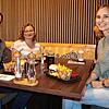 Luka Strugar, Lea Rothfelder und Christina Rothfuß (von links) sind freiwillige Feuerwehrkräfte der Abteilung Schwenningen. Sie lassen ...