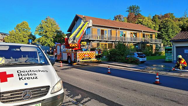 Bild 1: Bilder von der Jahreshauptübung der Freiwilligen Feuerwehr Deggenhausertal