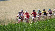 Der Hegau-Bike-Marathon – ein mögliches Ziel für ambitionierte Hobbysportler, die 2018 etwas für ihre Fitness tun wollen. Bild: Jürgen ...