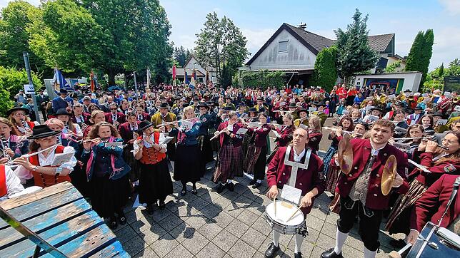 Bild 40: Die schönsten Bilder vom Pfingstmusikfest Jubiläumszug in Leimbach
