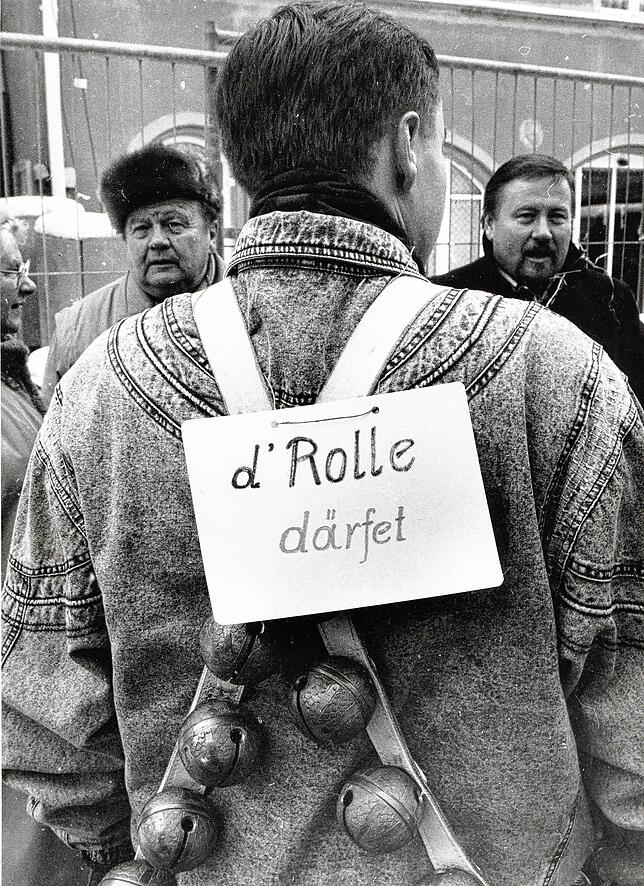 Kein Häs, aber die Rollen.